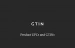 product upcs and gtins